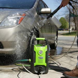 greenworks 1500 psi can wash cars