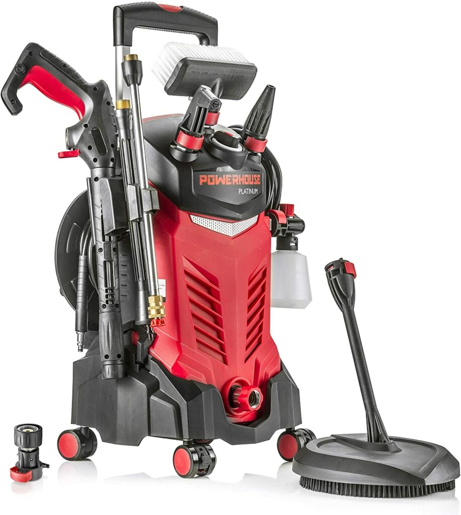 The Powerhouse International 3000 psi electric pressure washer