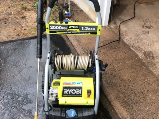 Ryobi electric pressure washer